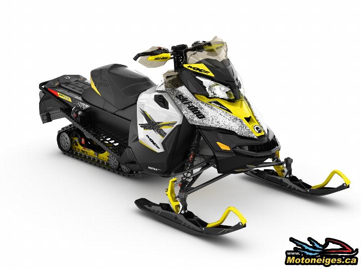 Les motoneiges Ski-Doo avec le moteur Rotax 1200cc passent au châssis REV-XS en 2016