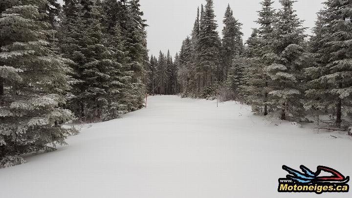 snowmobile trail