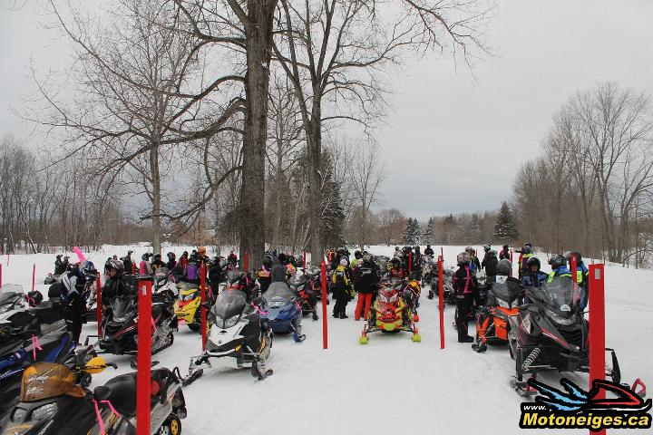 Départ des participants