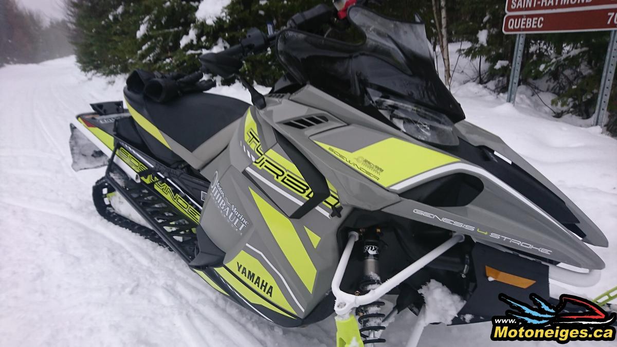 Snowmobile Sidewinder LTX 2018 Short-Term Test