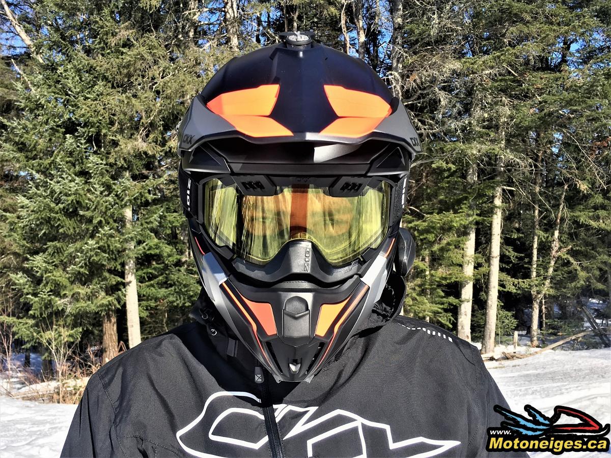 Found out why I trust CKX to dress me from head to toe! snowmobile 