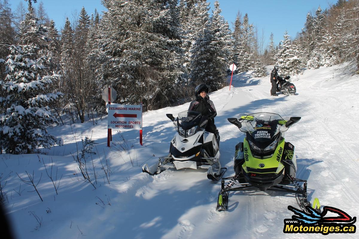 Les Laurentides, une région du Québec à découvrir en motoneige - motoneiges - motoneigistes 