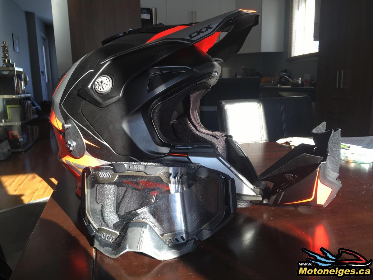 Why did I choose the CKX TITAN for my first “MX” helmet - snowmobiles - snowmobilers