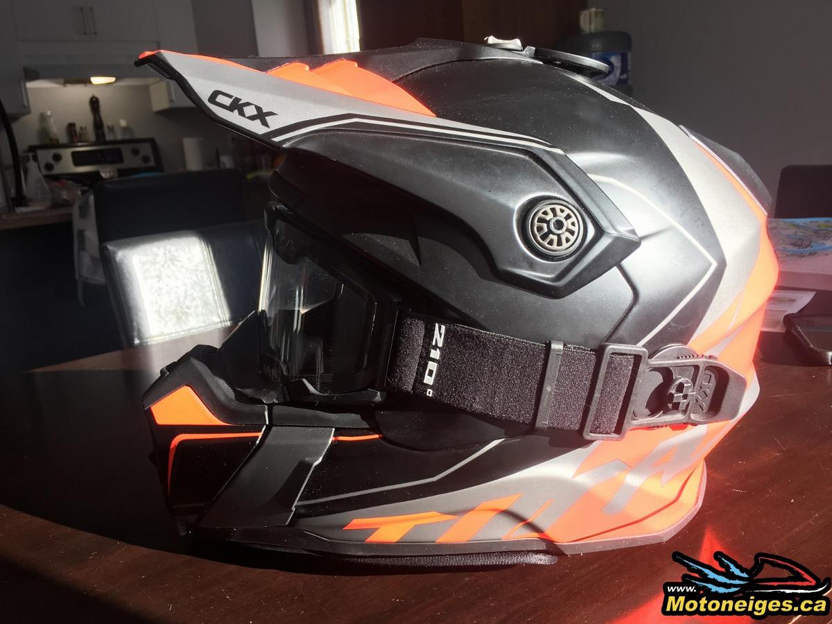 Why did I choose the CKX TITAN for my first “MX” helmet - snowmobiles - snowmobilers