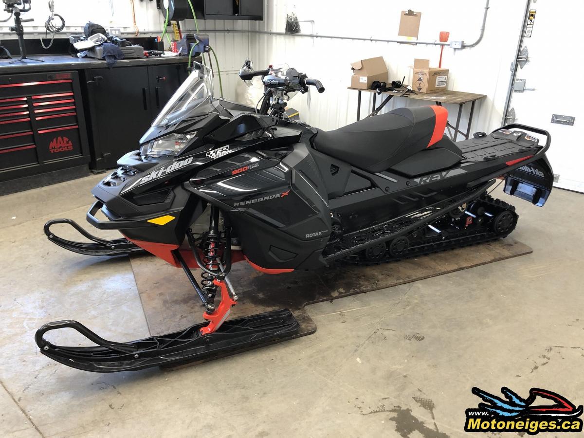 Ski-Doo Renegade X 900 ACE Turbo 2020 - Prise de possession