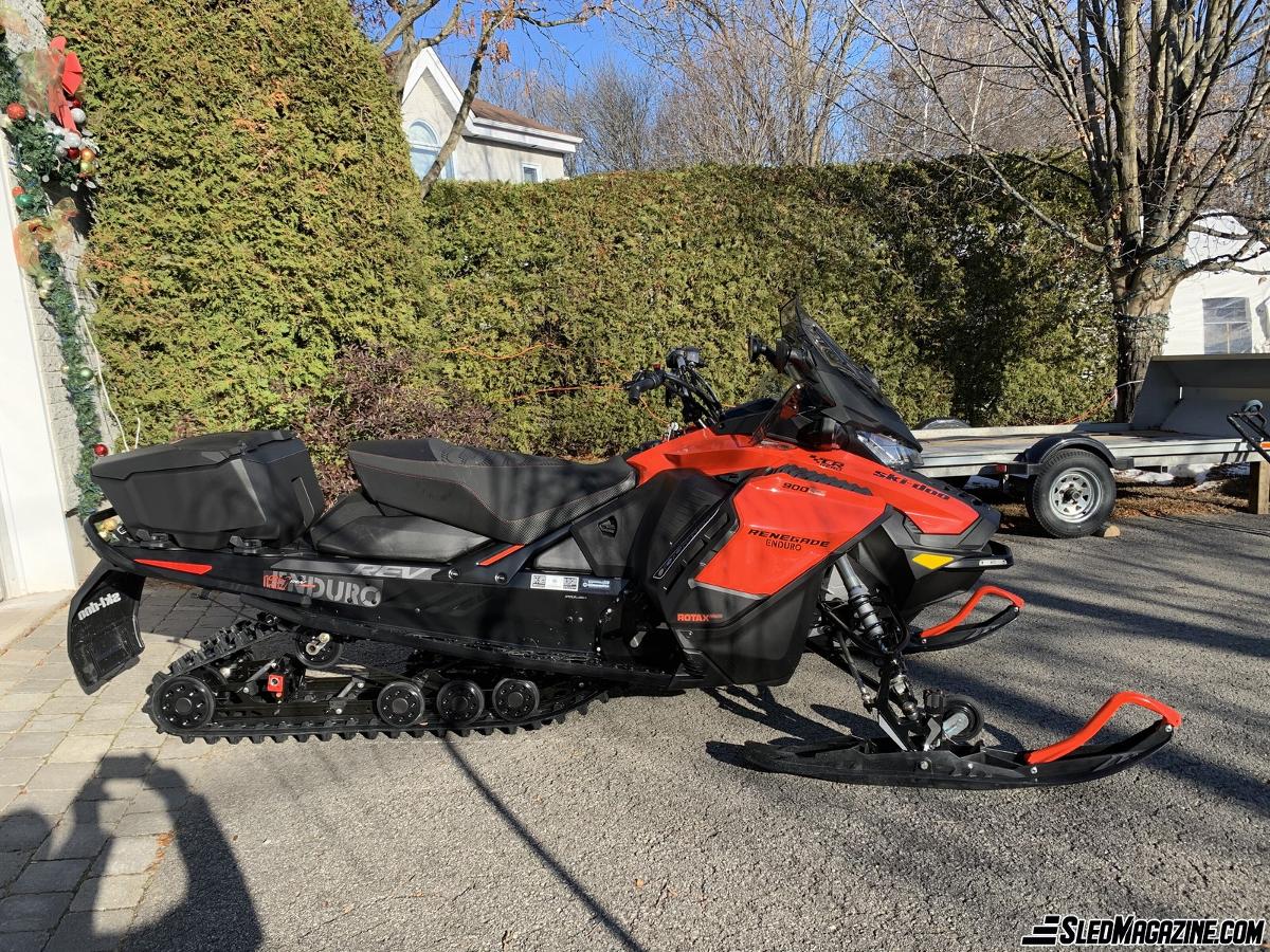 Pre-Ride Analysis - Renegade Enduro 900 ACE Turbo 2020 - snowmobiles - snowmobilers