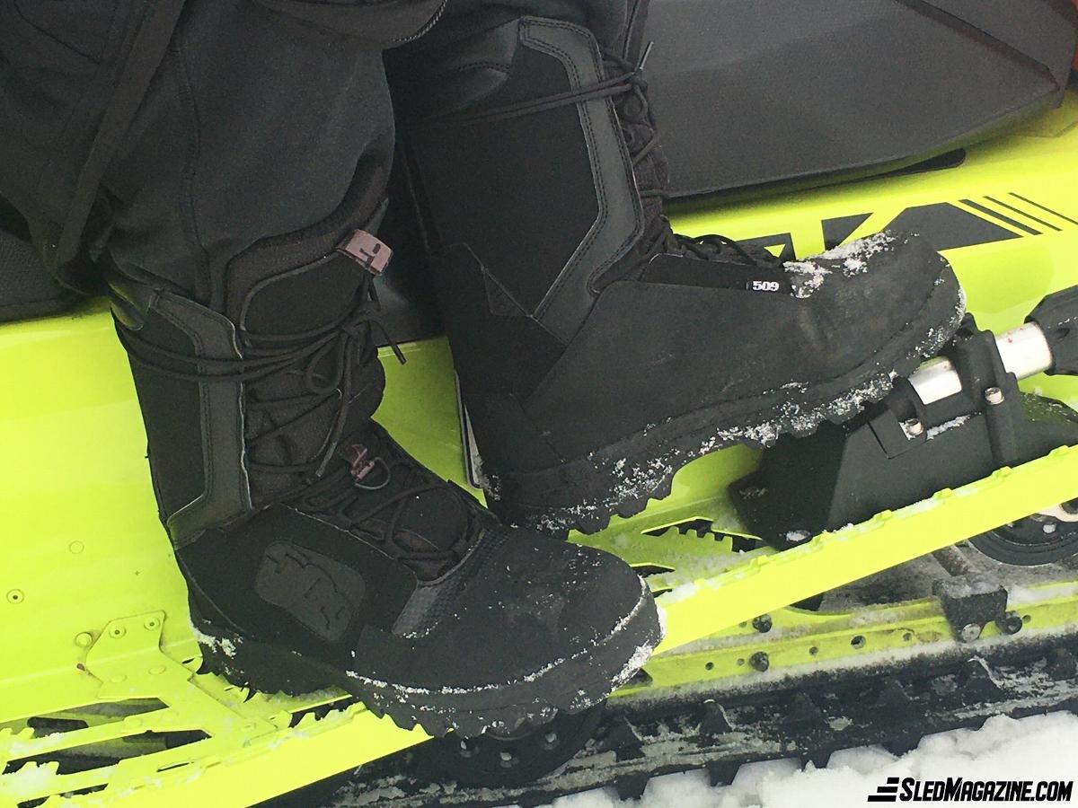 Testing of 509 Raid Boots - snowmobiles - snowmobilers