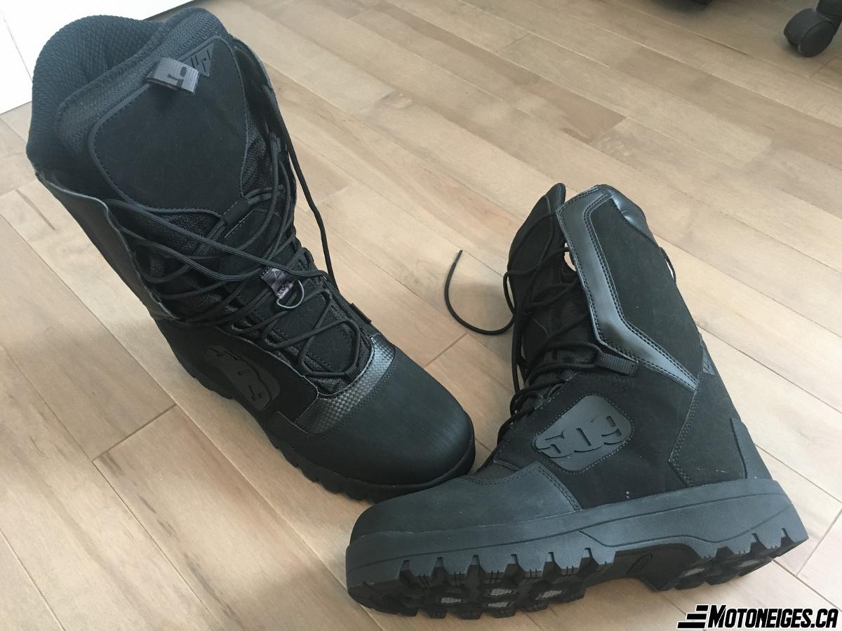 Essai des bottes 509 Raid - motoneiges - motoneigistes