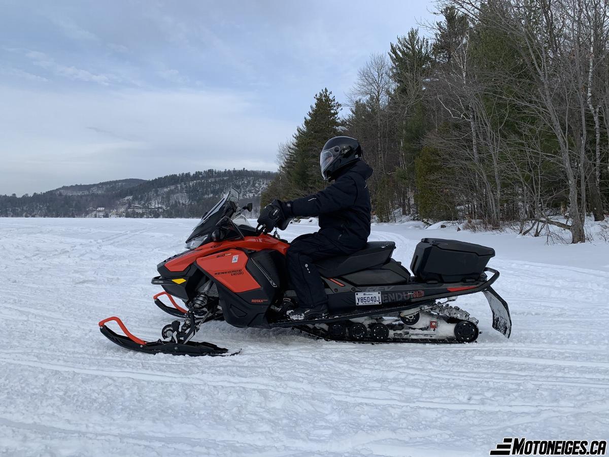 Renegade Enduro 900 ACE Turbo 2020 – Impressions de mi-saison - motoneiges - motoneigistes