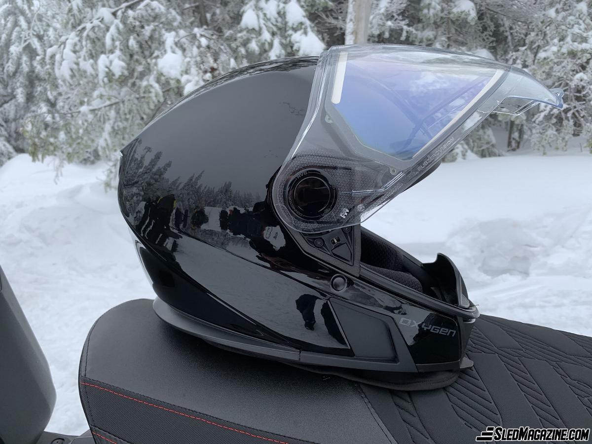 BRP Oxygen Helmet Trial - snowmobiles - snowmobilers