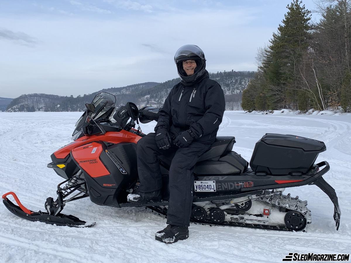 BRP Oxygen Helmet Trial - snowmobiles - snowmobilers