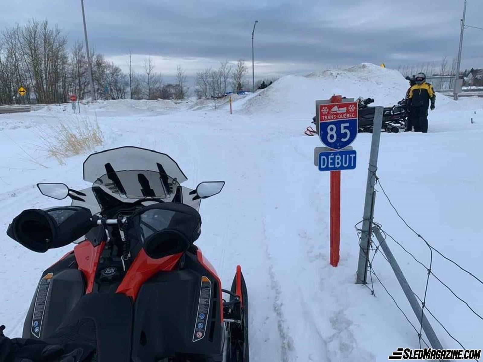 My Fantastic Trip to New Brunswick - Snowmobile - Snowmobiler