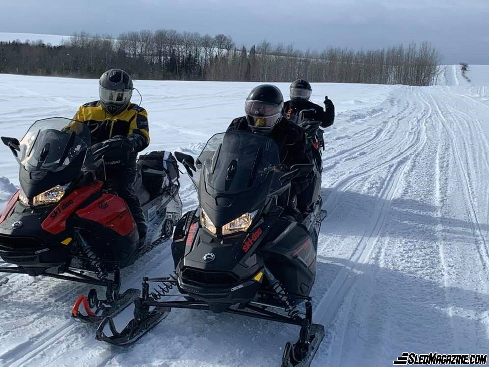 My Fantastic Trip to New Brunswick - Snowmobile - Snowmobiler