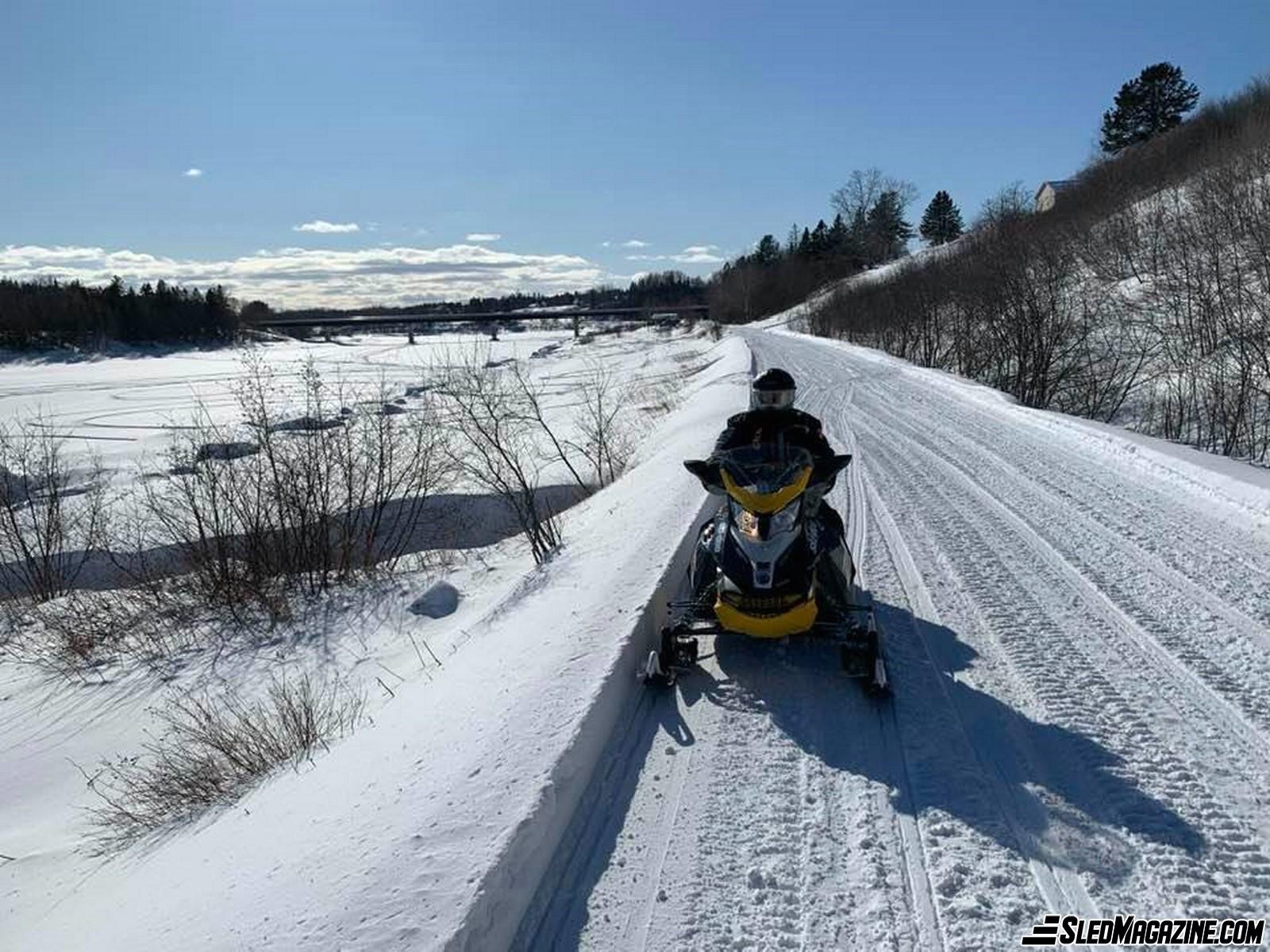 My Fantastic Trip to New Brunswick - Snowmobile - Snowmobiler