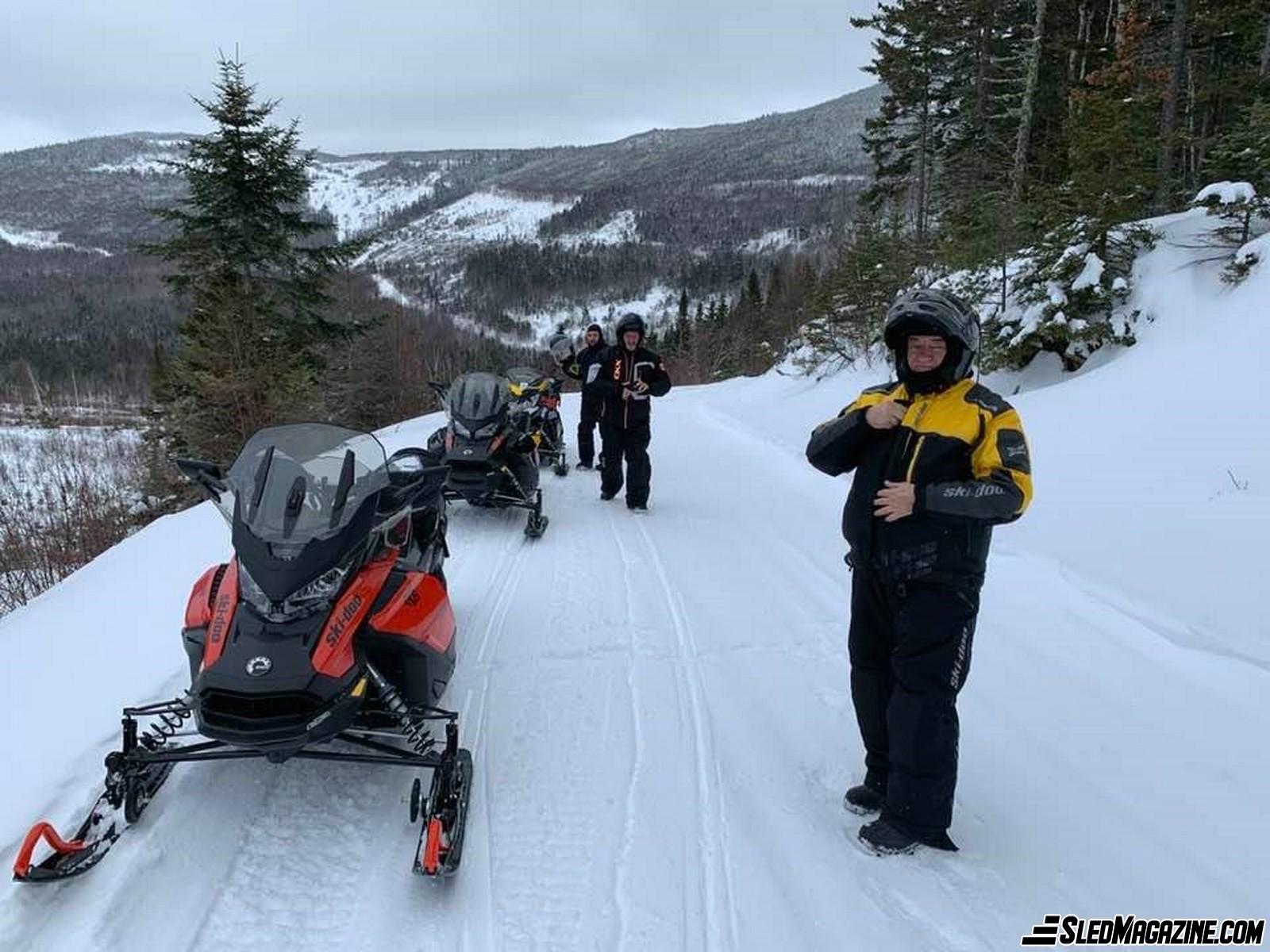 My Fantastic Trip to New Brunswick - Snowmobile - Snowmobiler