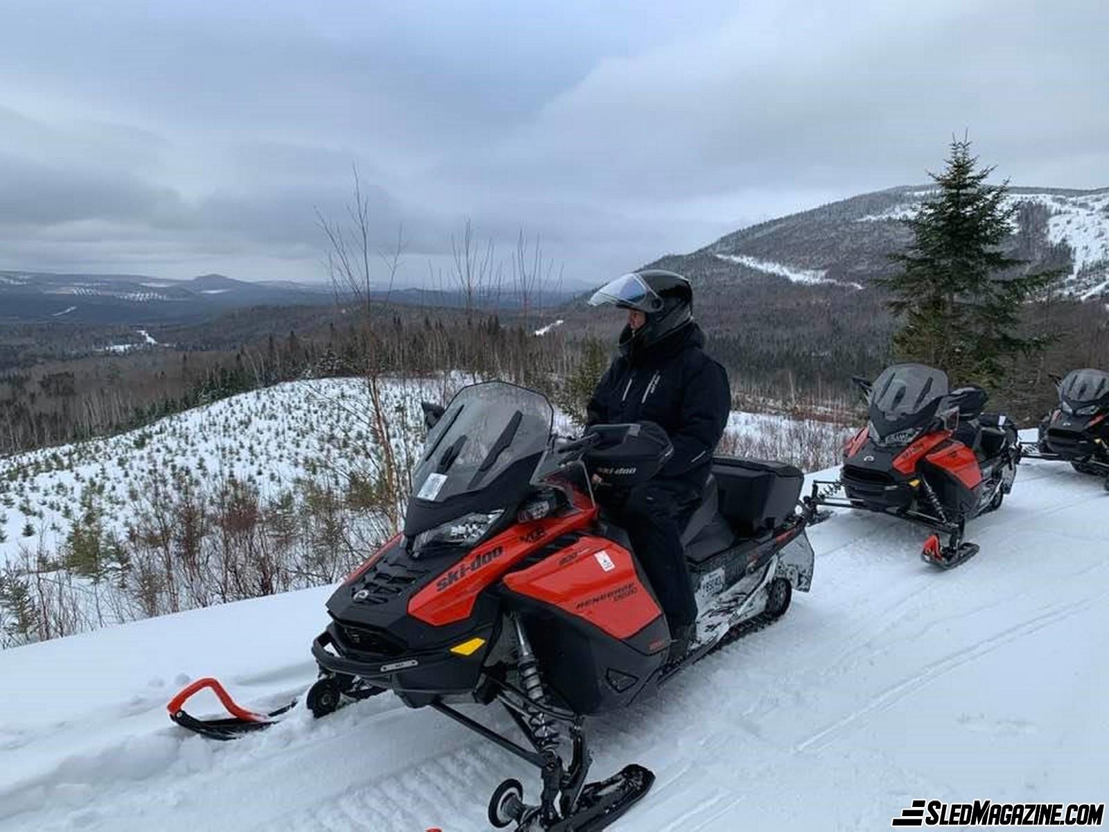 My Fantastic Trip to New Brunswick - Snowmobile - Snowmobiler