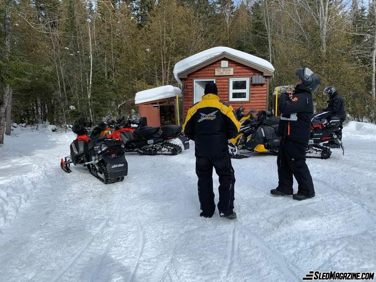 My Fantastic Trip to New Brunswick - Snowmobile - Snowmobiler