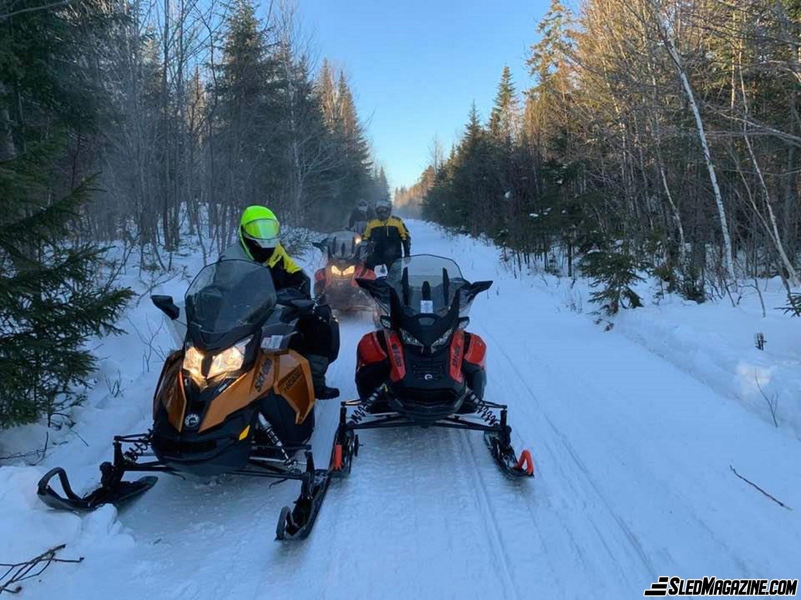 My Fantastic Trip to New Brunswick - Snowmobile - Snowmobiler