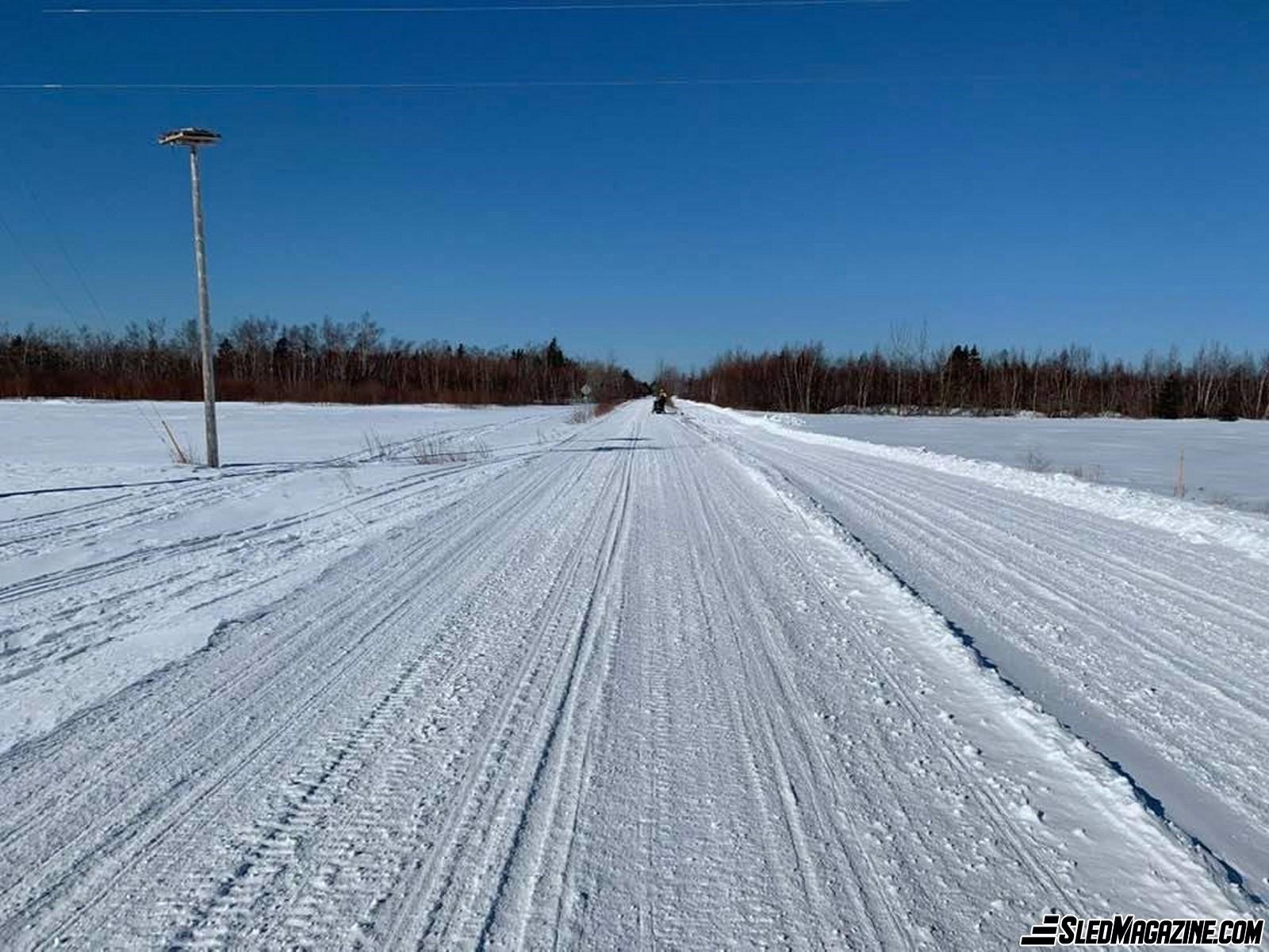 My Fantastic Trip to New Brunswick - Snowmobile - Snowmobiler