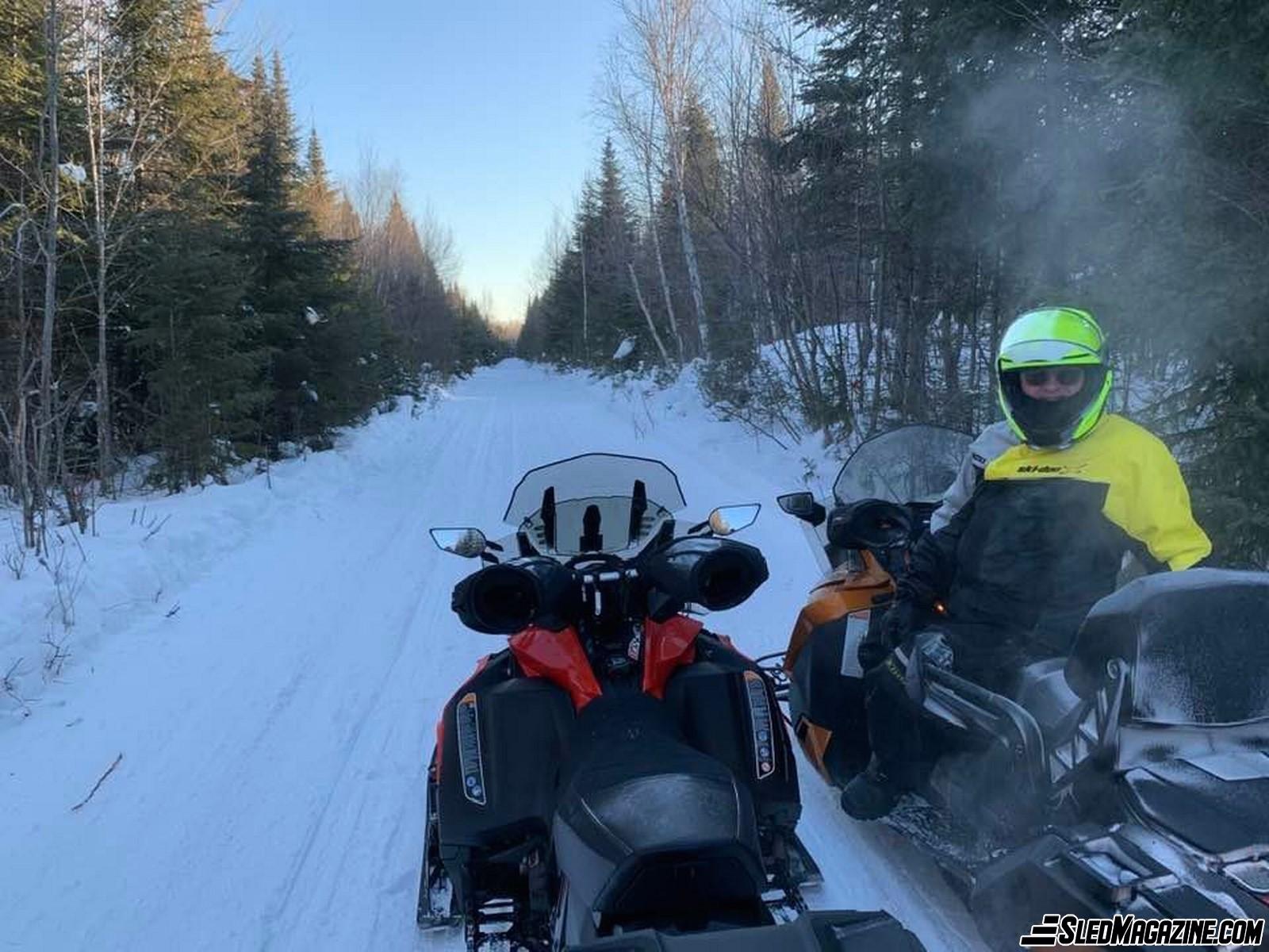 My Fantastic Trip to New Brunswick - Snowmobile - Snowmobiler