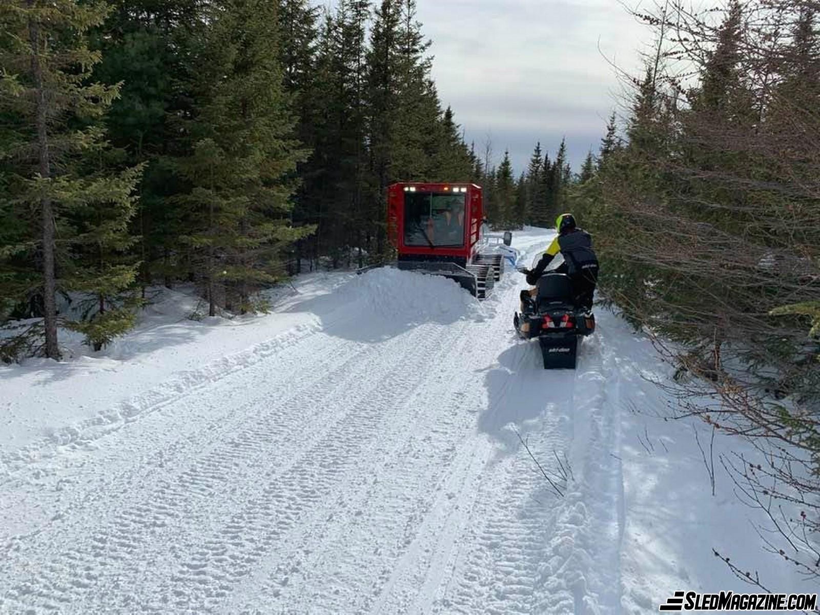 My Fantastic Trip to New Brunswick - Snowmobile - Snowmobiler