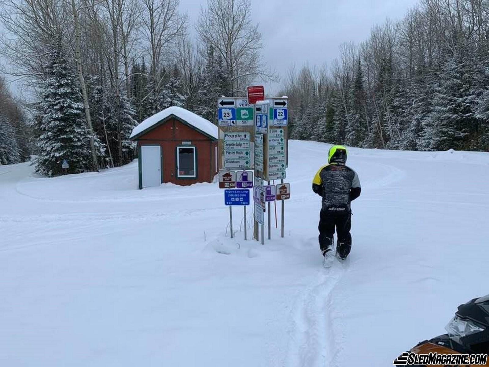 My Fantastic Trip to New Brunswick - Snowmobile - Snowmobiler