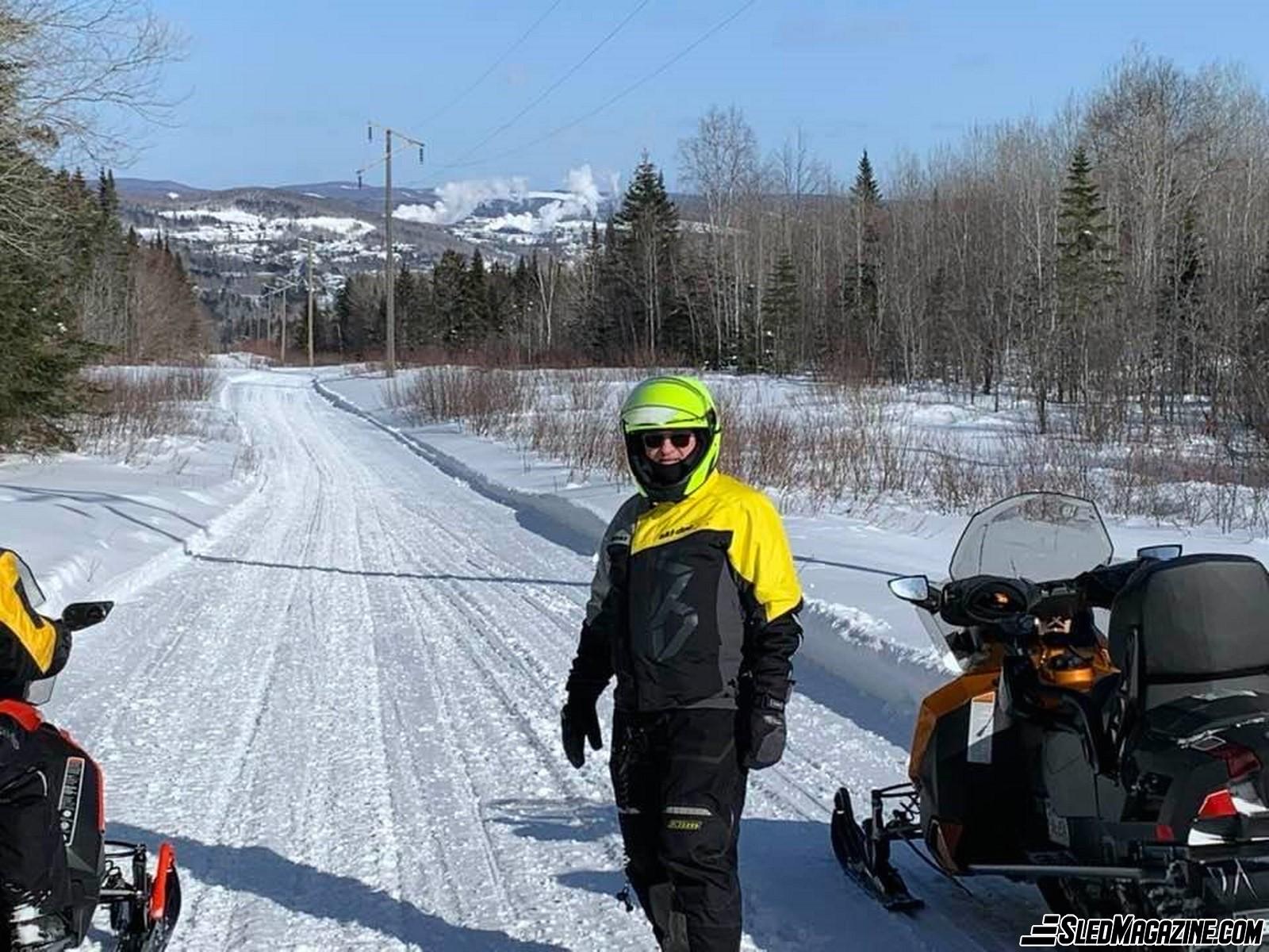 My Fantastic Trip to New Brunswick - Snowmobile - Snowmobiler