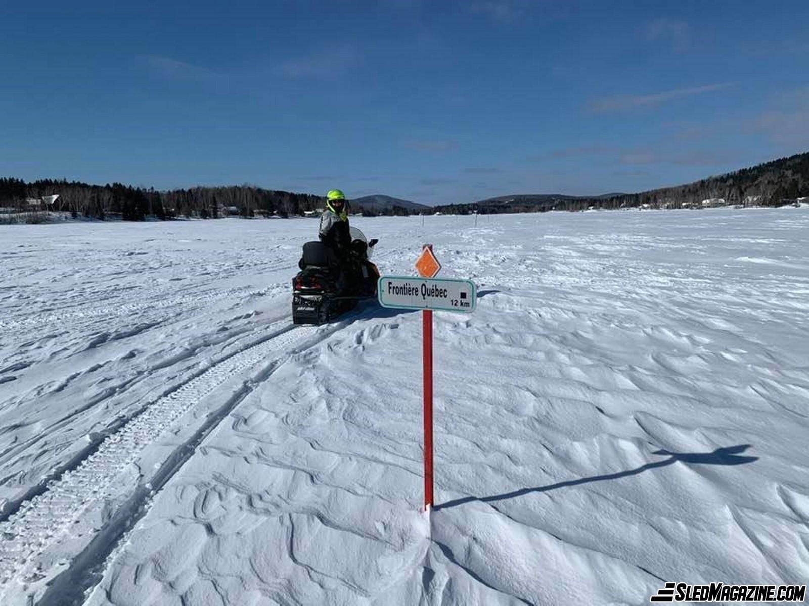 My Fantastic Trip to New Brunswick - Snowmobile - Snowmobiler