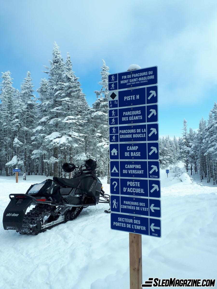 Hot Spots in Chaudière-Appalaches - Snowmobile - Snowmobiling