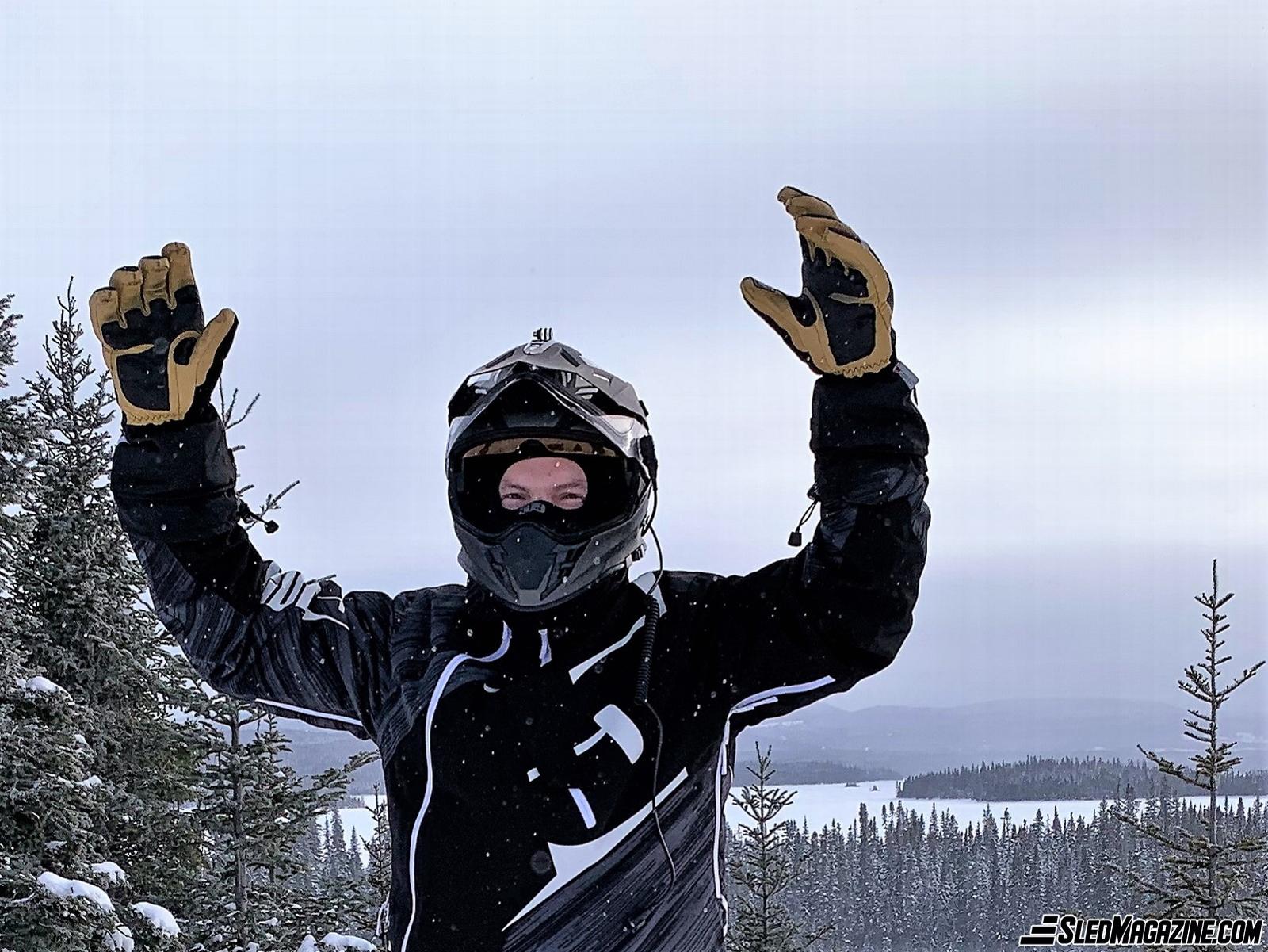 The 2 Worlds of Your Helmet - Snowmobile - Snowmobiler