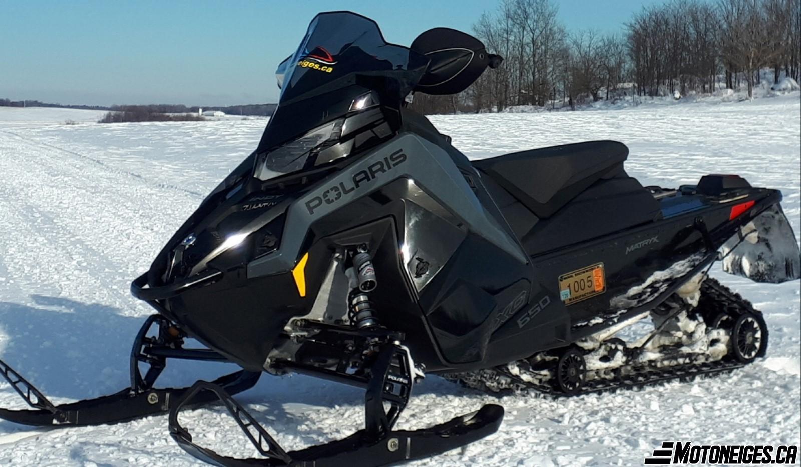 Polaris Matryx XC 650 2021 - Bilan de mi-saison - Motoneige - Motoneigiste