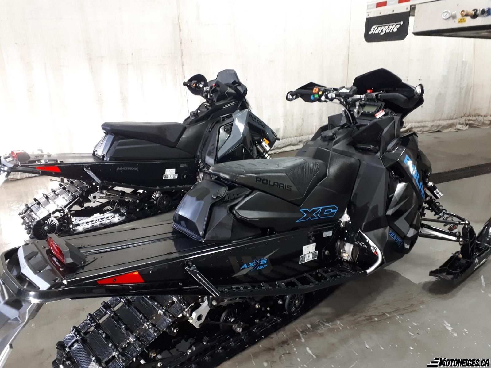 Polaris Indy Matryx 650 XC Launch Edition 2021 Vs Polaris Indy AXYS XC 850 2020 - Motoneige