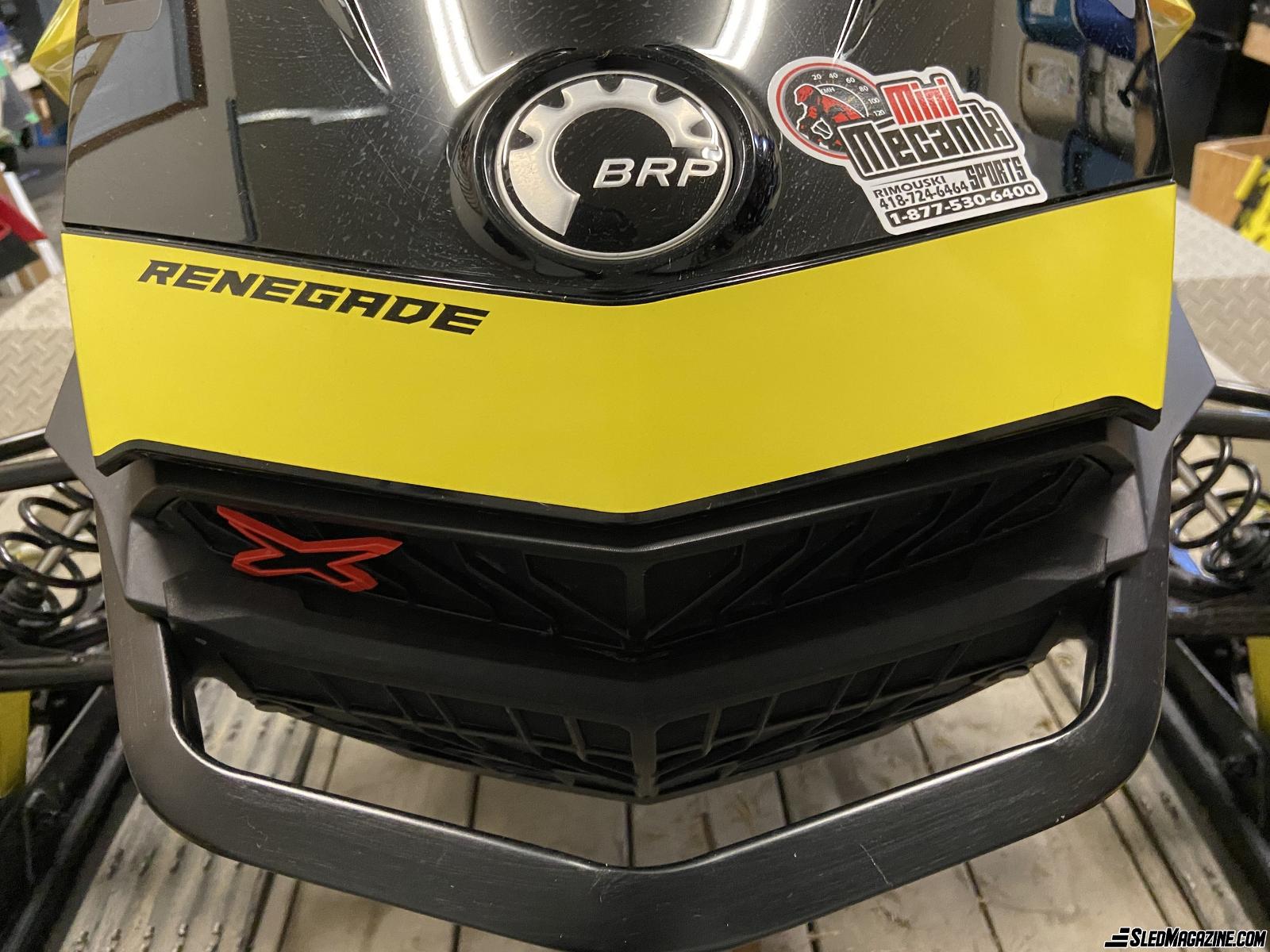 Snowmobile review Ski-Doo Renegade X 850 2021