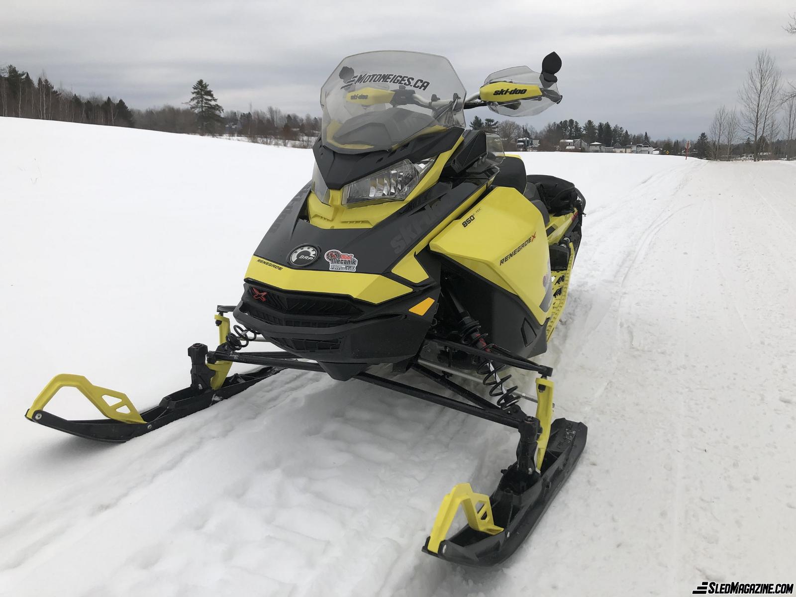 Snowmobile review Ski-Doo Renegade X 850 2021