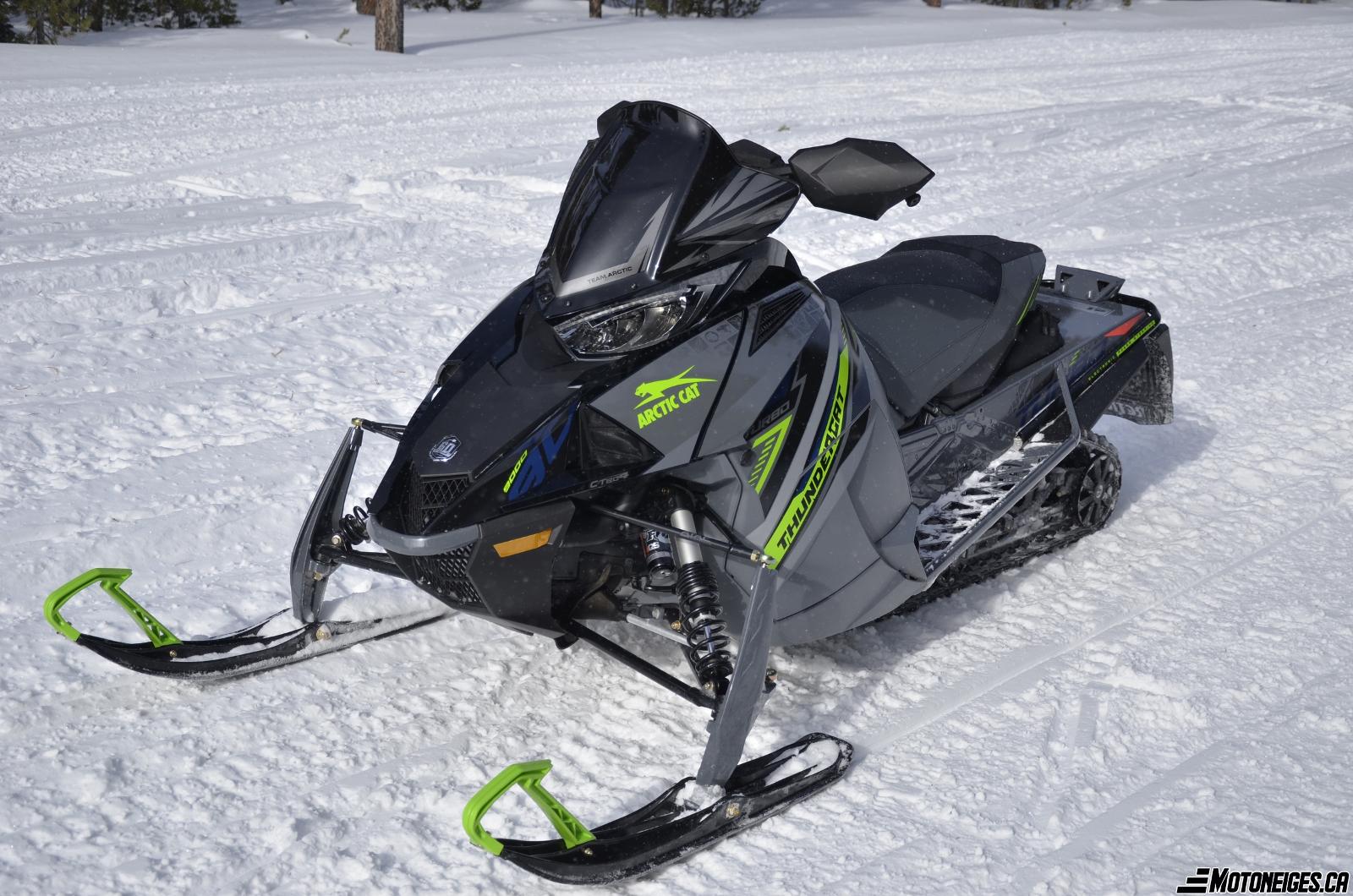 Essai motoneige Arctic Cat Thundercat 2022