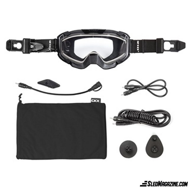 Electric Goggles 210° for Titan Helmet 